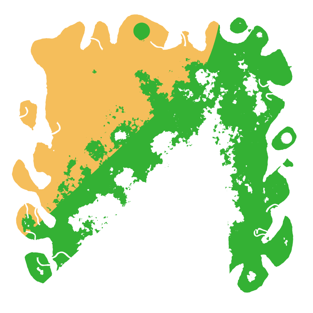 Biome Rust Map: Procedural Map, Size: 5000, Seed: 152023