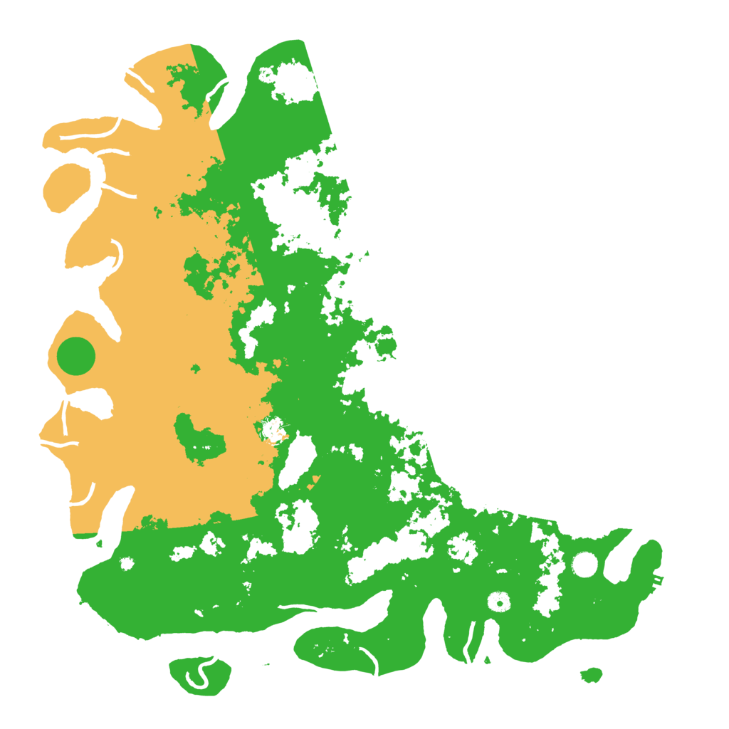 Biome Rust Map: Procedural Map, Size: 5000, Seed: 642573591