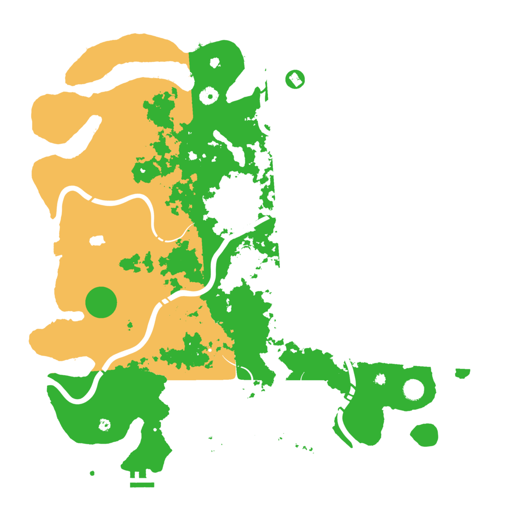 Biome Rust Map: Procedural Map, Size: 4250, Seed: 1766006138