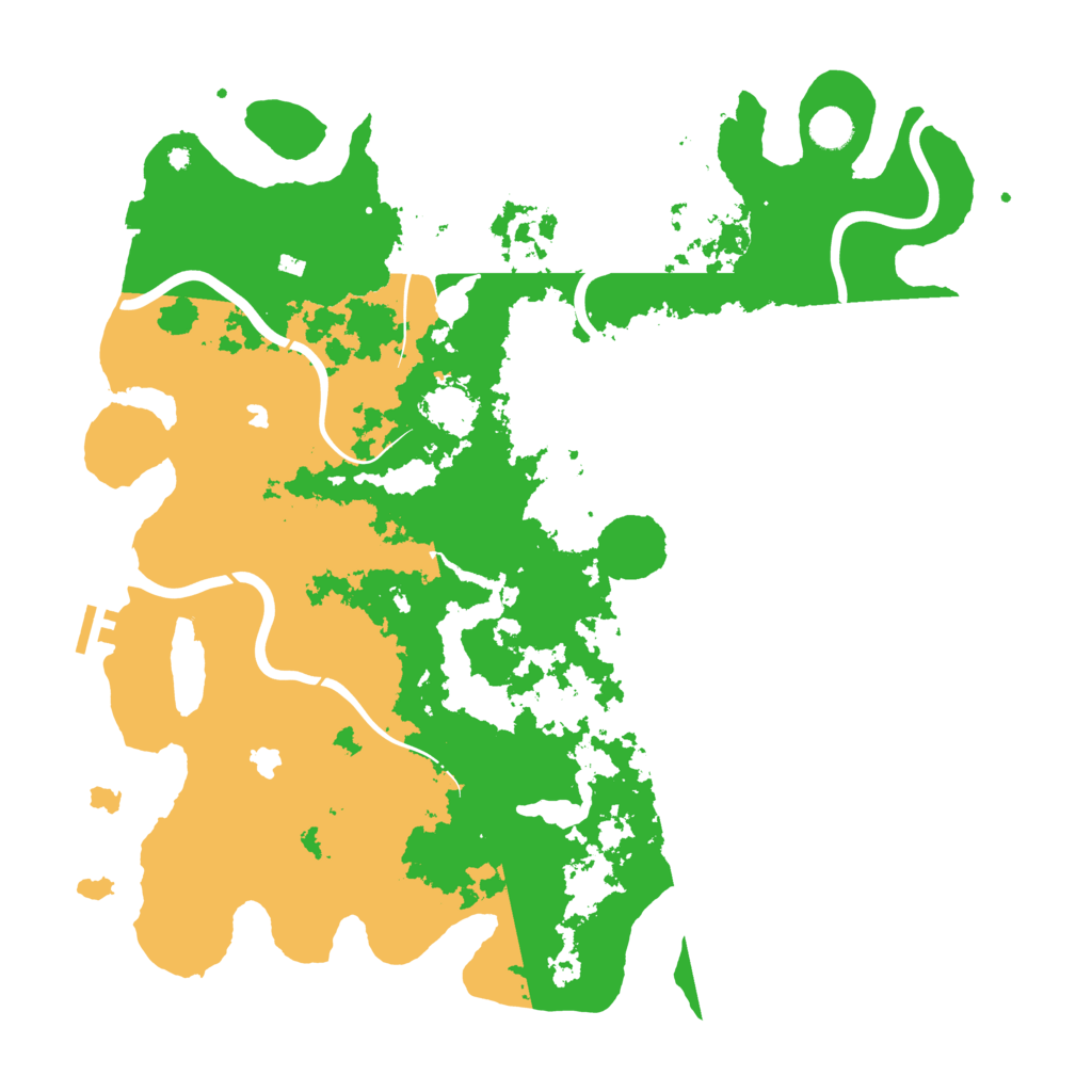 Biome Rust Map: Procedural Map, Size: 4500, Seed: 656635399