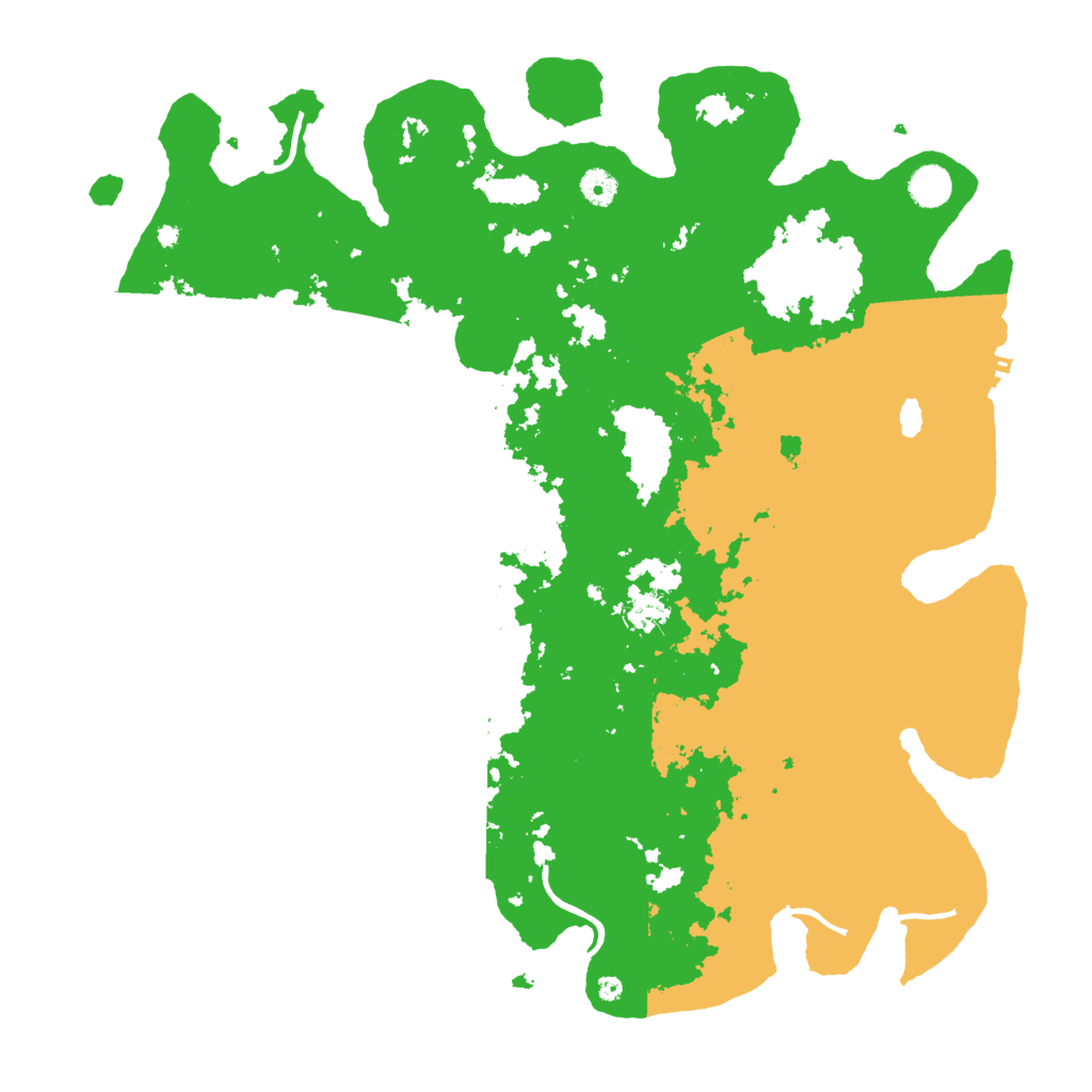 Biome Rust Map: Procedural Map, Size: 4500, Seed: 272677723