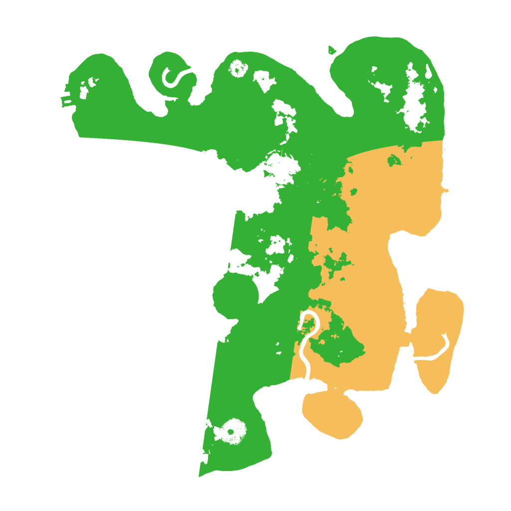 Biome Rust Map: Procedural Map, Size: 3000, Seed: 1370221477