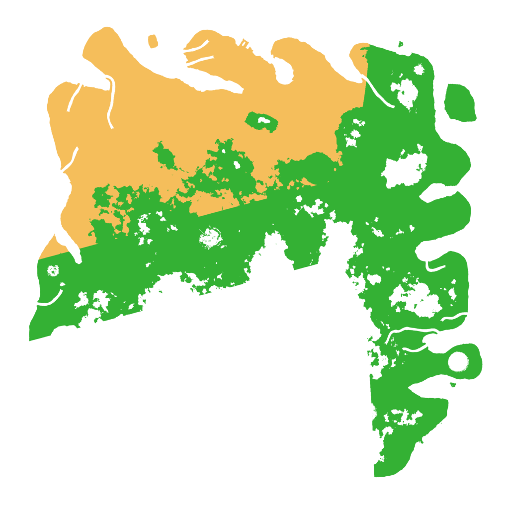 Biome Rust Map: Procedural Map, Size: 4500, Seed: 639477980