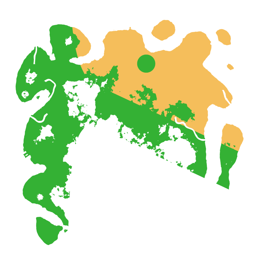 Biome Rust Map: Procedural Map, Size: 3750, Seed: 1265176182