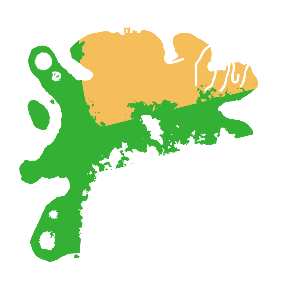 Biome Rust Map: Procedural Map, Size: 3000, Seed: 1664920357