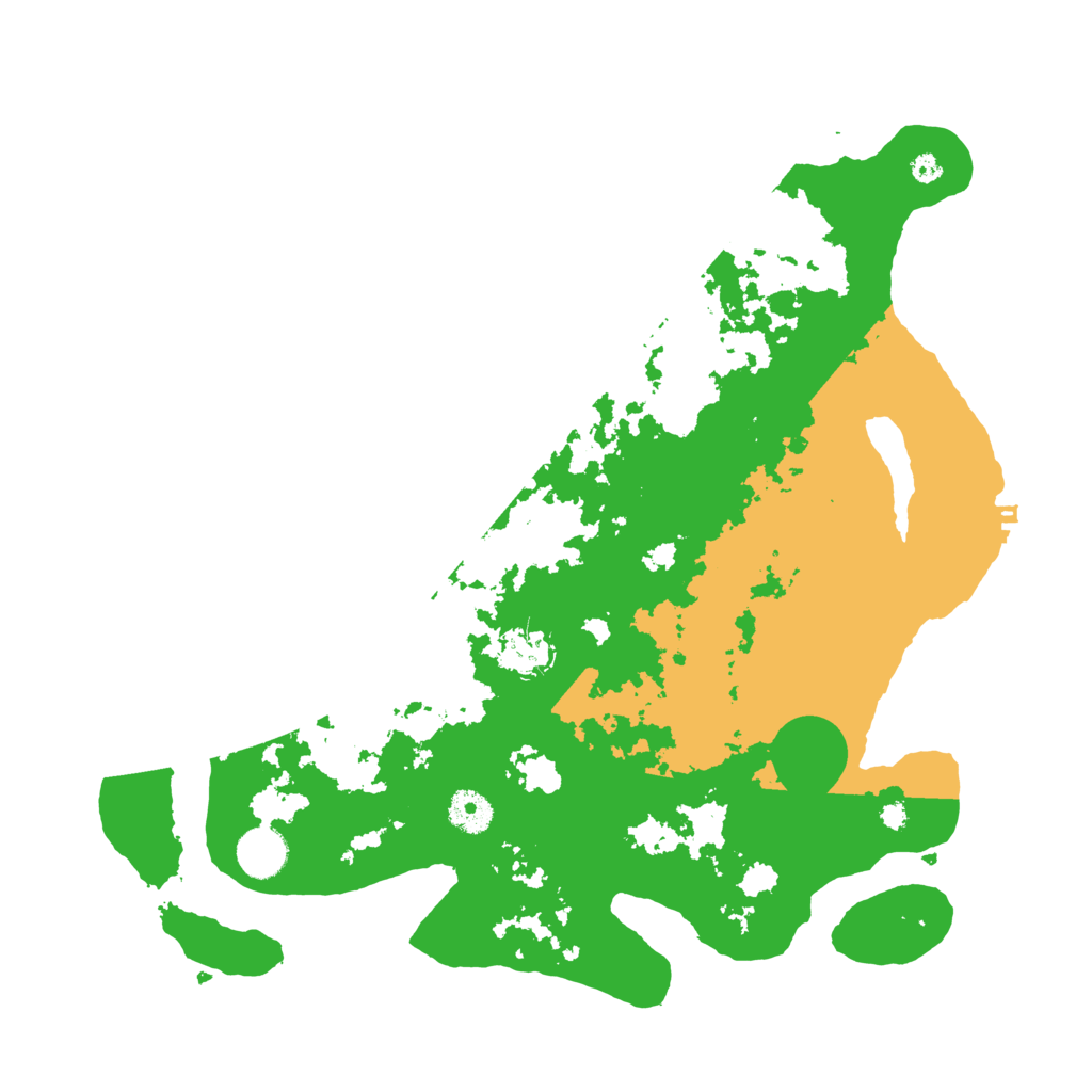 Biome Rust Map: Procedural Map, Size: 3800, Seed: 1423131