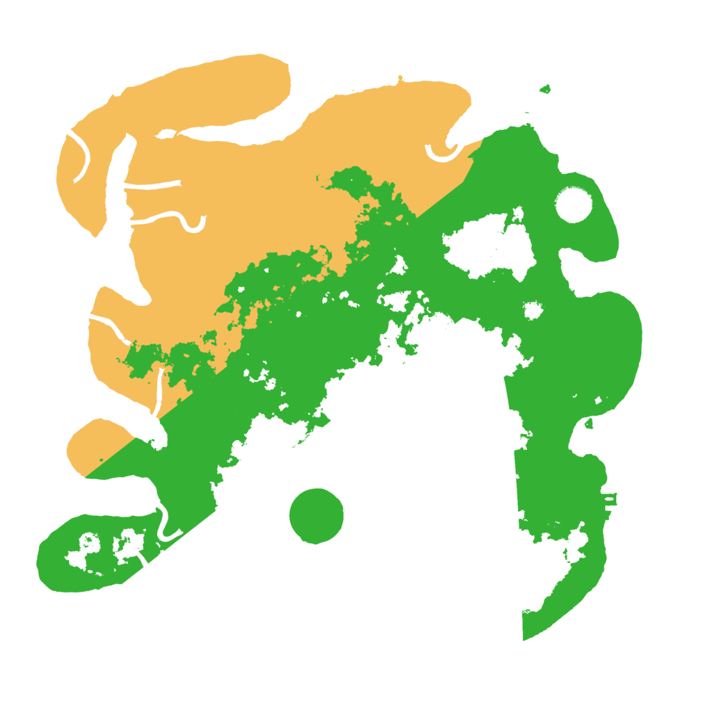 Biome Rust Map: Procedural Map, Size: 3500, Seed: 21571787