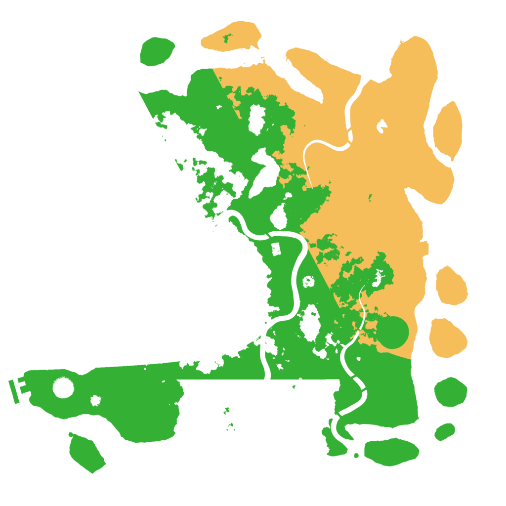 Biome Rust Map: Procedural Map, Size: 4250, Seed: 1180440633