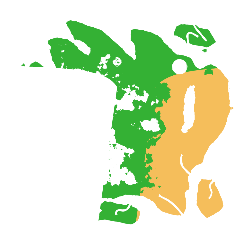 Biome Rust Map: Procedural Map, Size: 3000, Seed: 461221576