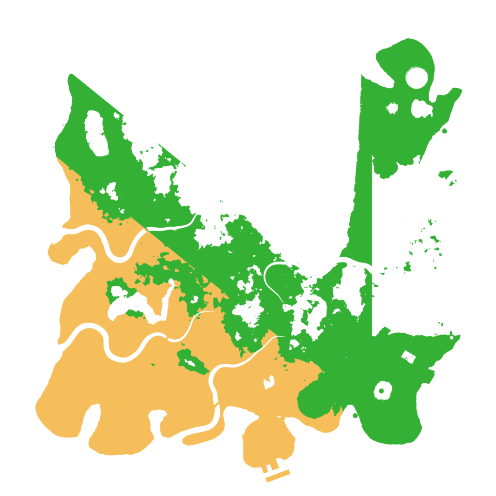 Biome Rust Map: Procedural Map, Size: 4015, Seed: 100001