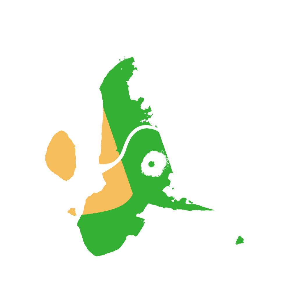 Biome Rust Map: Procedural Map, Size: 1800, Seed: 45137