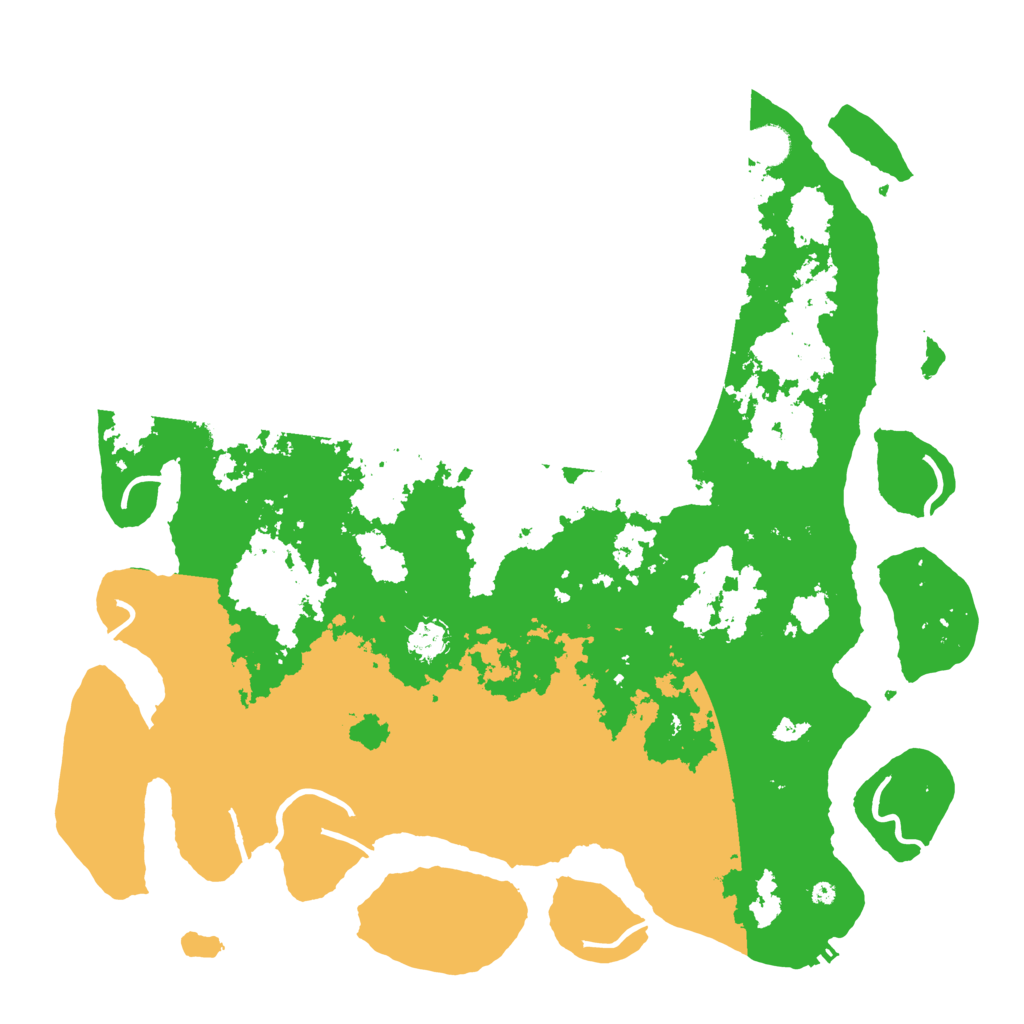 Biome Rust Map: Procedural Map, Size: 4500, Seed: 77117744