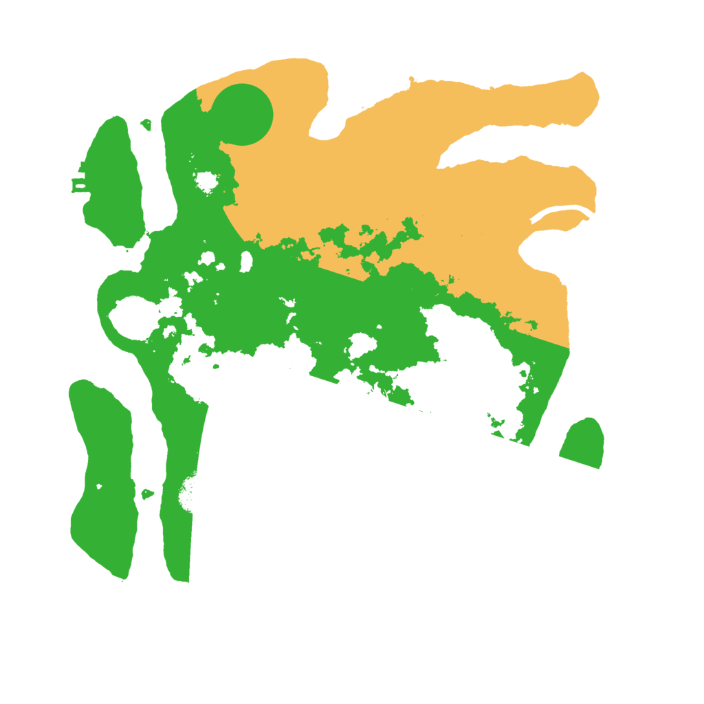 Biome Rust Map: Procedural Map, Size: 3000, Seed: 801666960