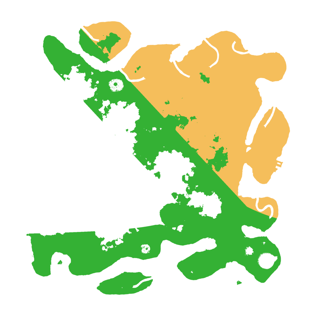 Biome Rust Map: Procedural Map, Size: 3500, Seed: 82161794