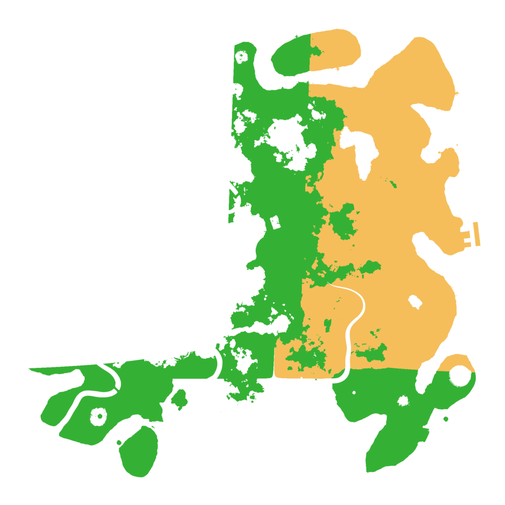 Biome Rust Map: Procedural Map, Size: 4250, Seed: 1078907516