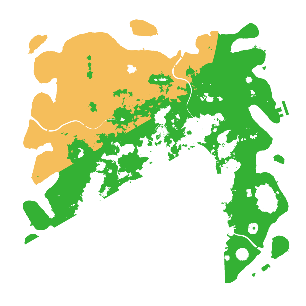 Biome Rust Map: Procedural Map, Size: 4250, Seed: 1456843672