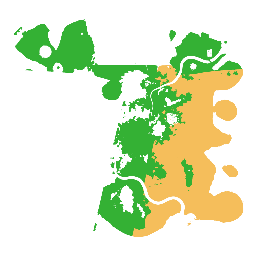 Biome Rust Map: Procedural Map, Size: 3750, Seed: 1060487078