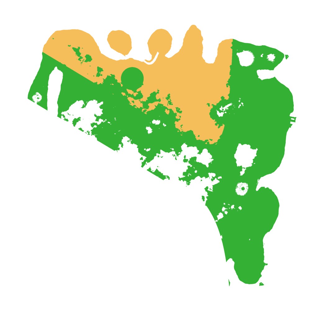 Biome Rust Map: Procedural Map, Size: 3700, Seed: 732035312