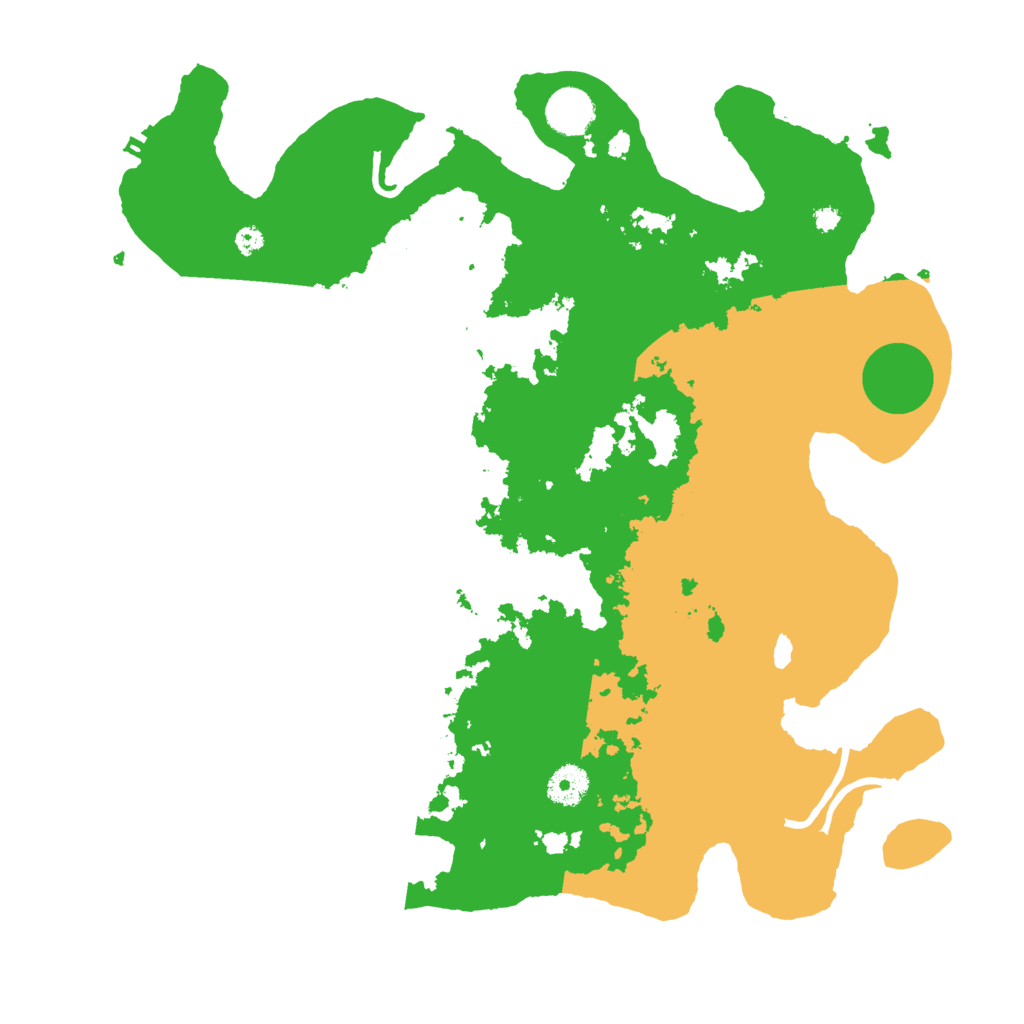 Biome Rust Map: Procedural Map, Size: 3800, Seed: 92532047