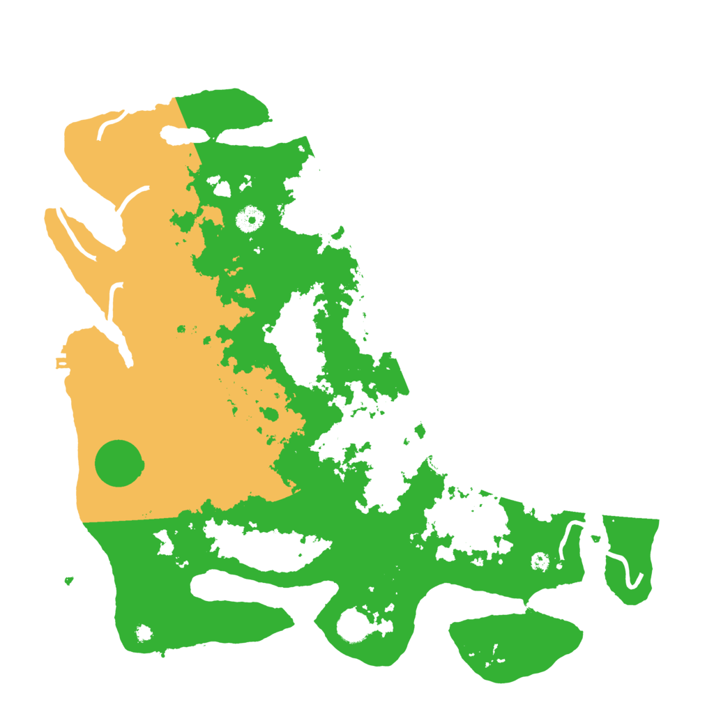 Biome Rust Map: Procedural Map, Size: 4000, Seed: 48320