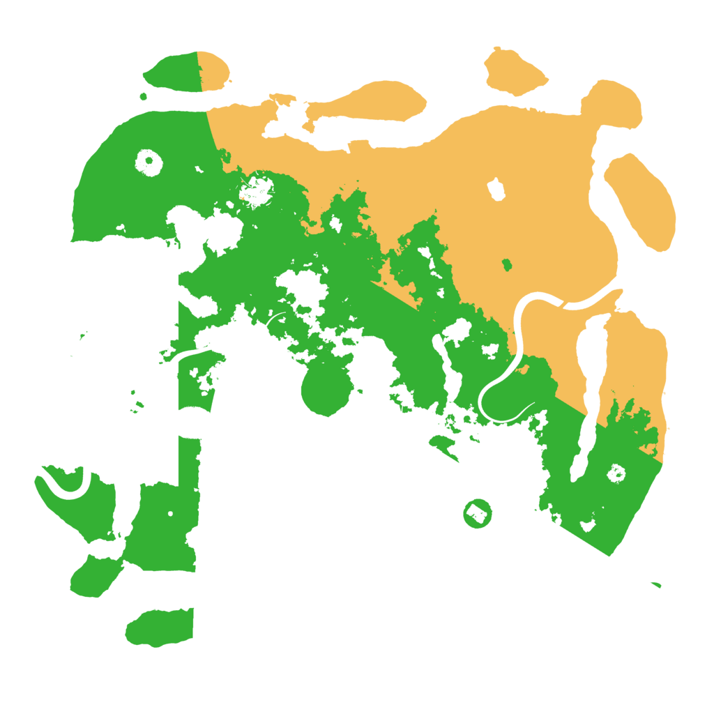 Biome Rust Map: Procedural Map, Size: 4000, Seed: 1528104715