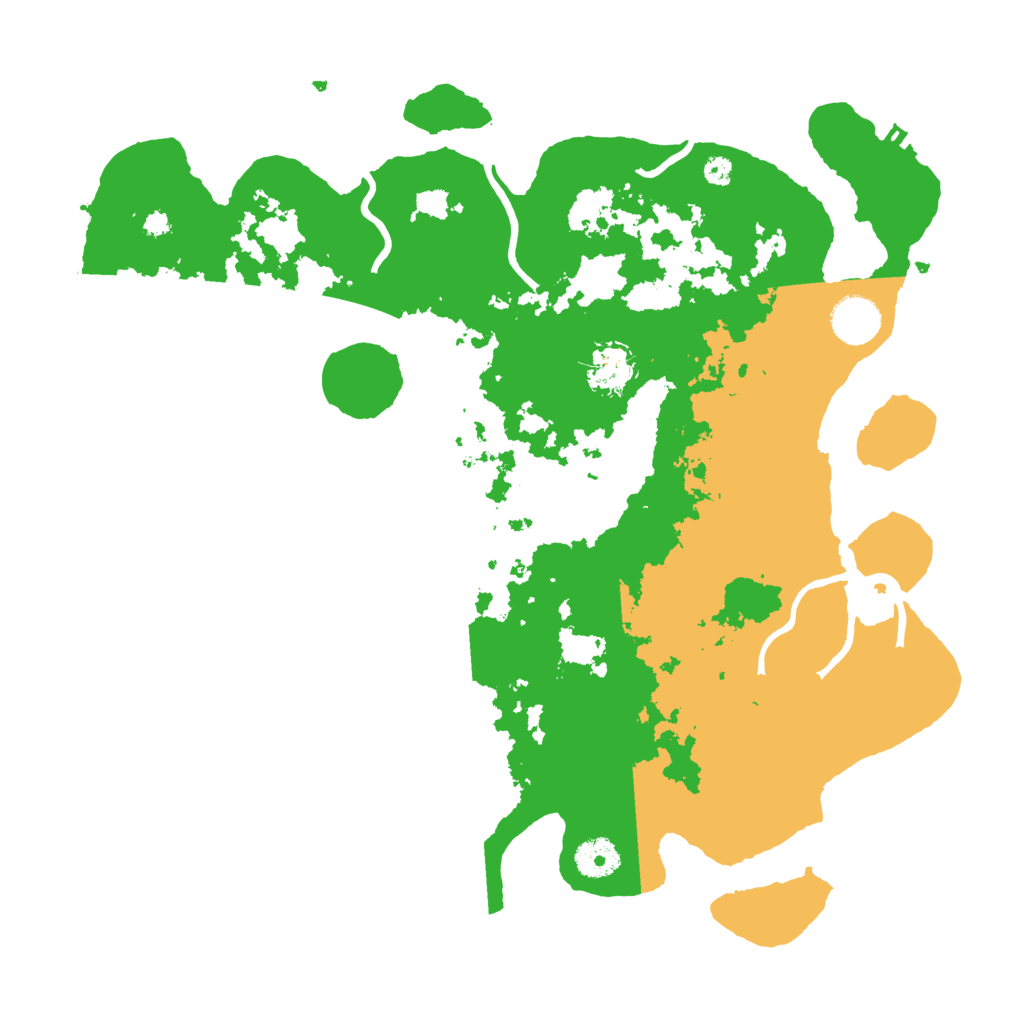 Biome Rust Map: Procedural Map, Size: 3700, Seed: 1724411304