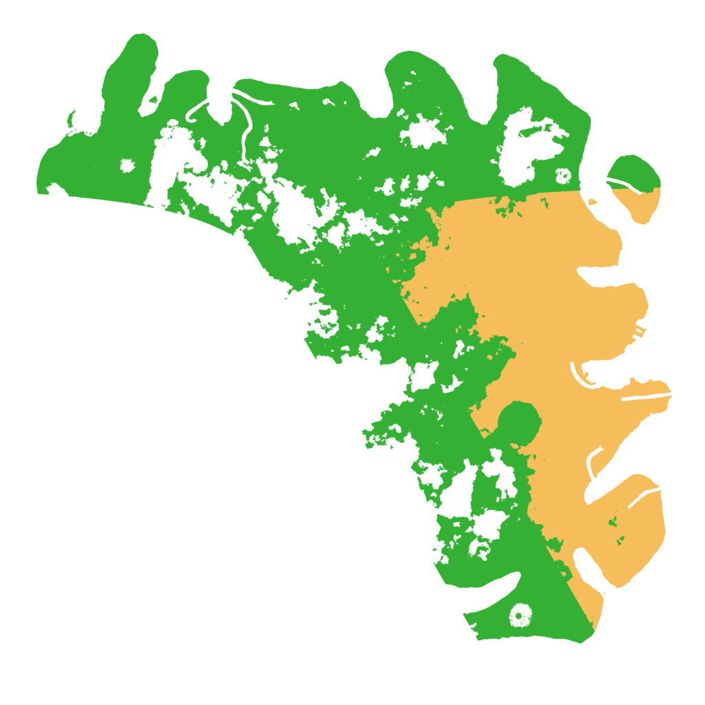 Biome Rust Map: Procedural Map, Size: 4500, Seed: 4785452