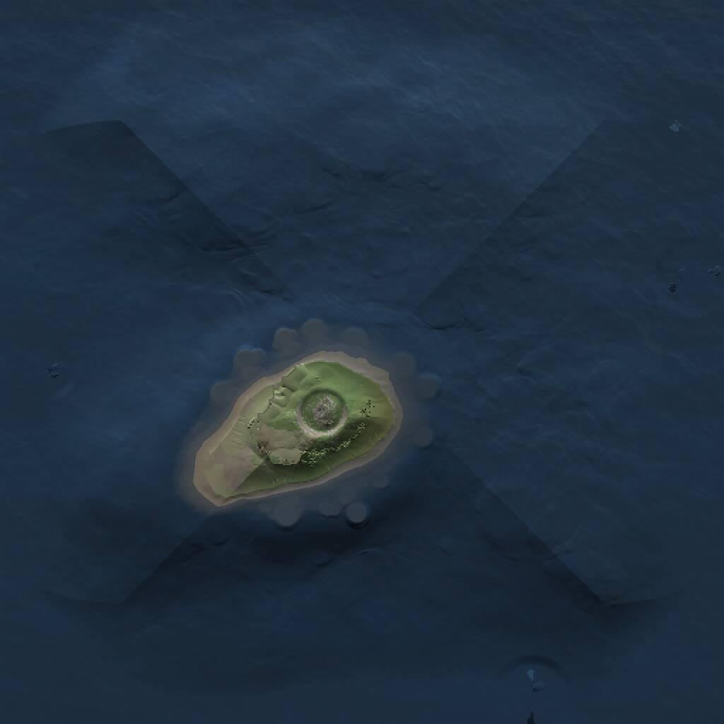 Rust Map: Procedural Map, Size: 1000, Seed: 19577, 1 Monuments