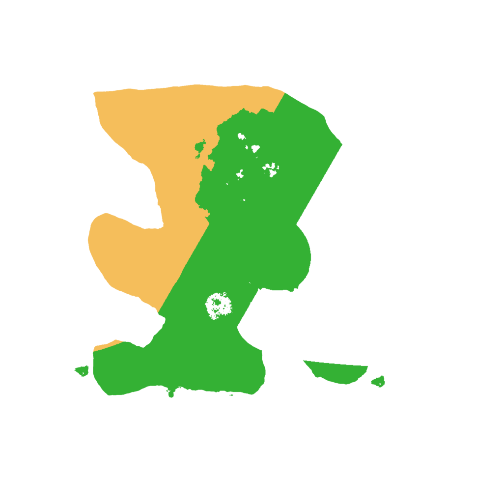 Biome Rust Map: Procedural Map, Size: 2000, Seed: 1804544301