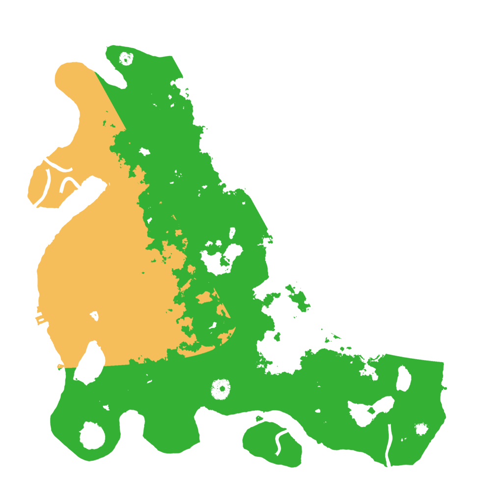 Biome Rust Map: Procedural Map, Size: 3750, Seed: 2048277778