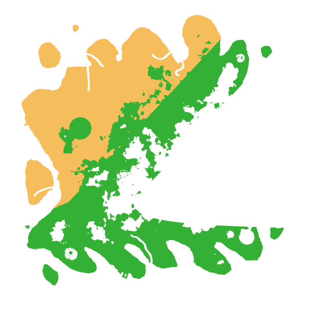 Biome Rust Map: Procedural Map, Size: 3700, Seed: 400798