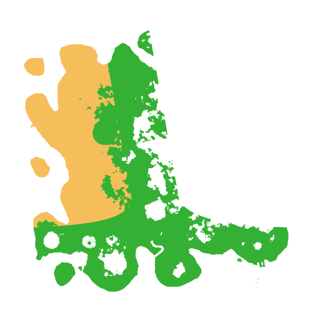 Biome Rust Map: Procedural Map, Size: 3500, Seed: 6856