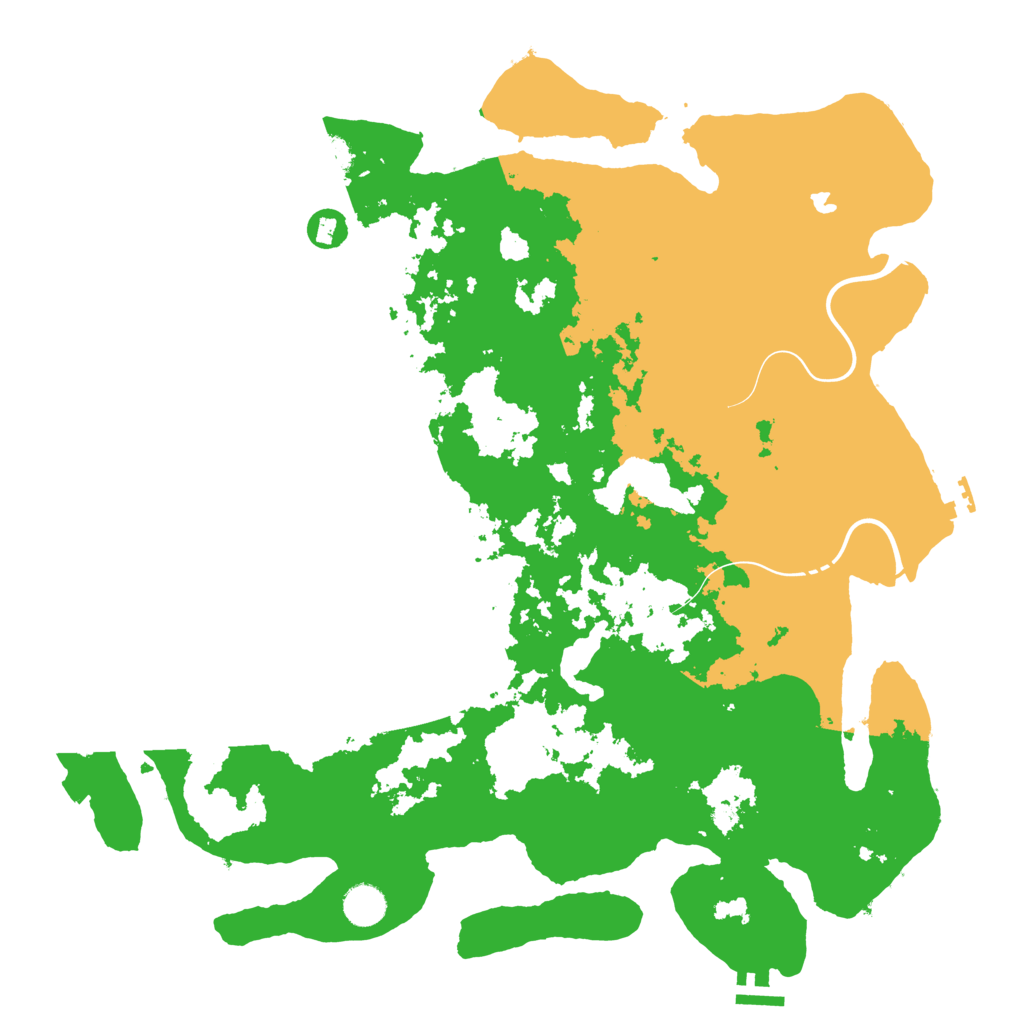 Biome Rust Map: Procedural Map, Size: 4250, Seed: 8944354