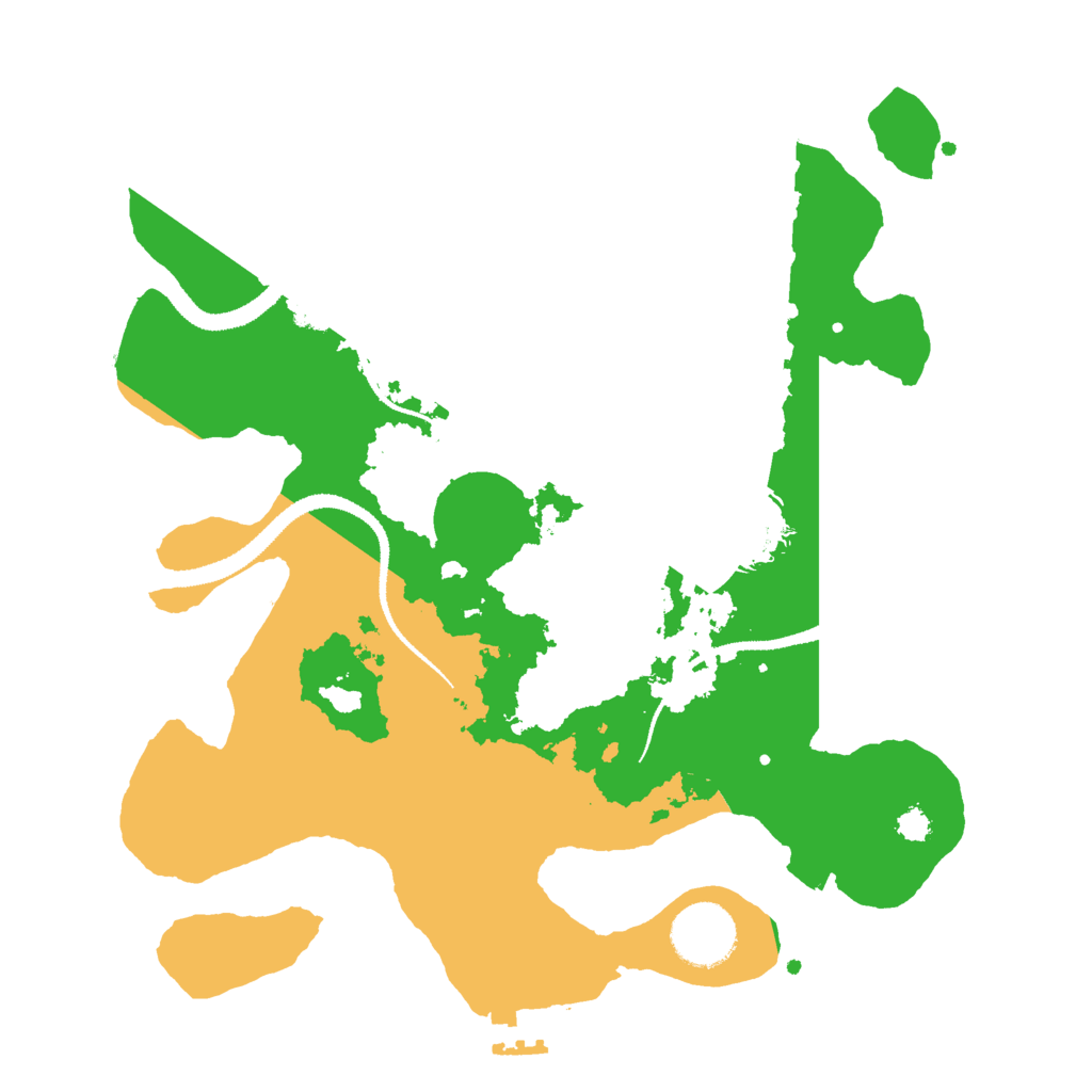 Biome Rust Map: Procedural Map, Size: 3000, Seed: 1145738754