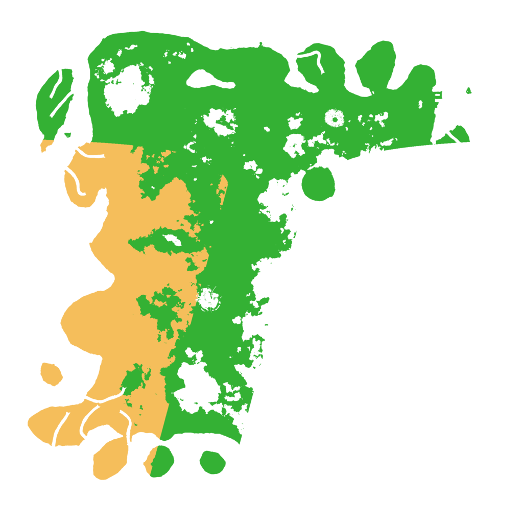 Biome Rust Map: Procedural Map, Size: 4200, Seed: 23389461