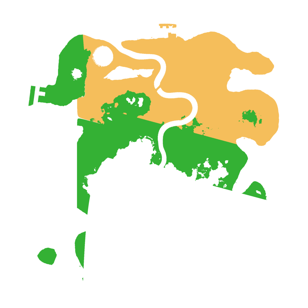 Biome Rust Map: Procedural Map, Size: 2700, Seed: 769