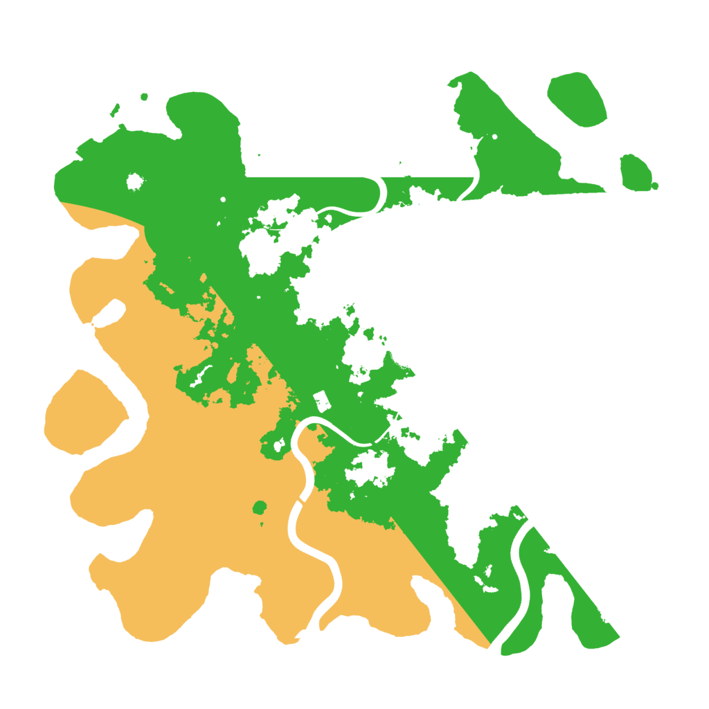 Biome Rust Map: Procedural Map, Size: 3800, Seed: 745641