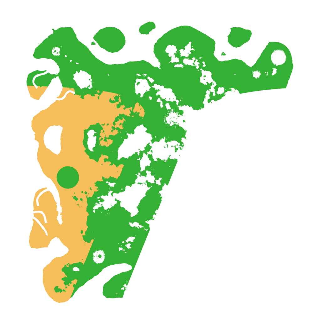 Biome Rust Map: Procedural Map, Size: 3800, Seed: 49290609