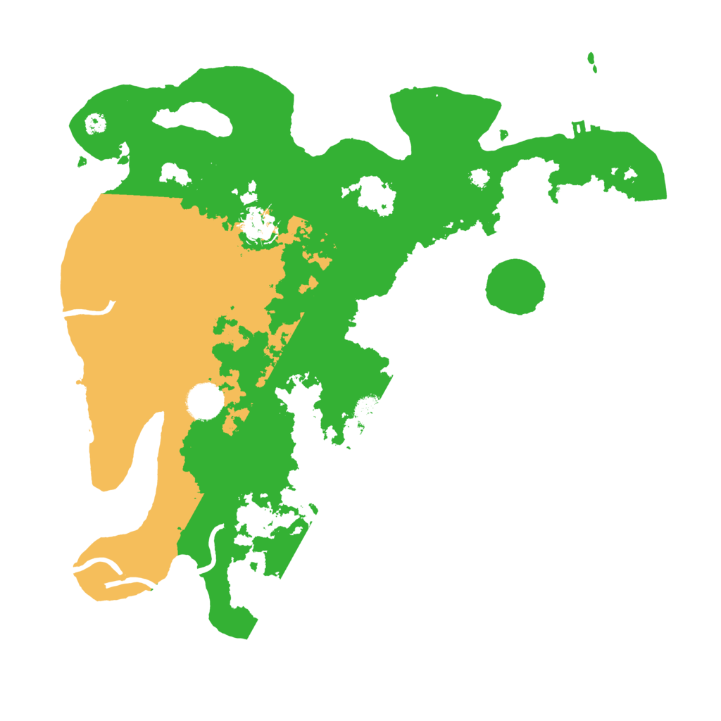 Biome Rust Map: Procedural Map, Size: 3500, Seed: 1307638252