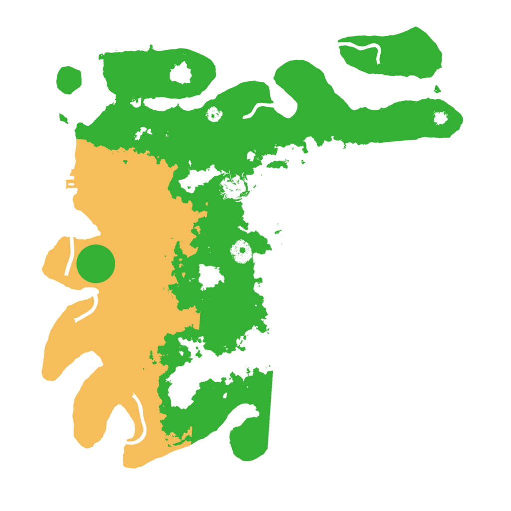 Biome Rust Map: Procedural Map, Size: 3500, Seed: 1415776308