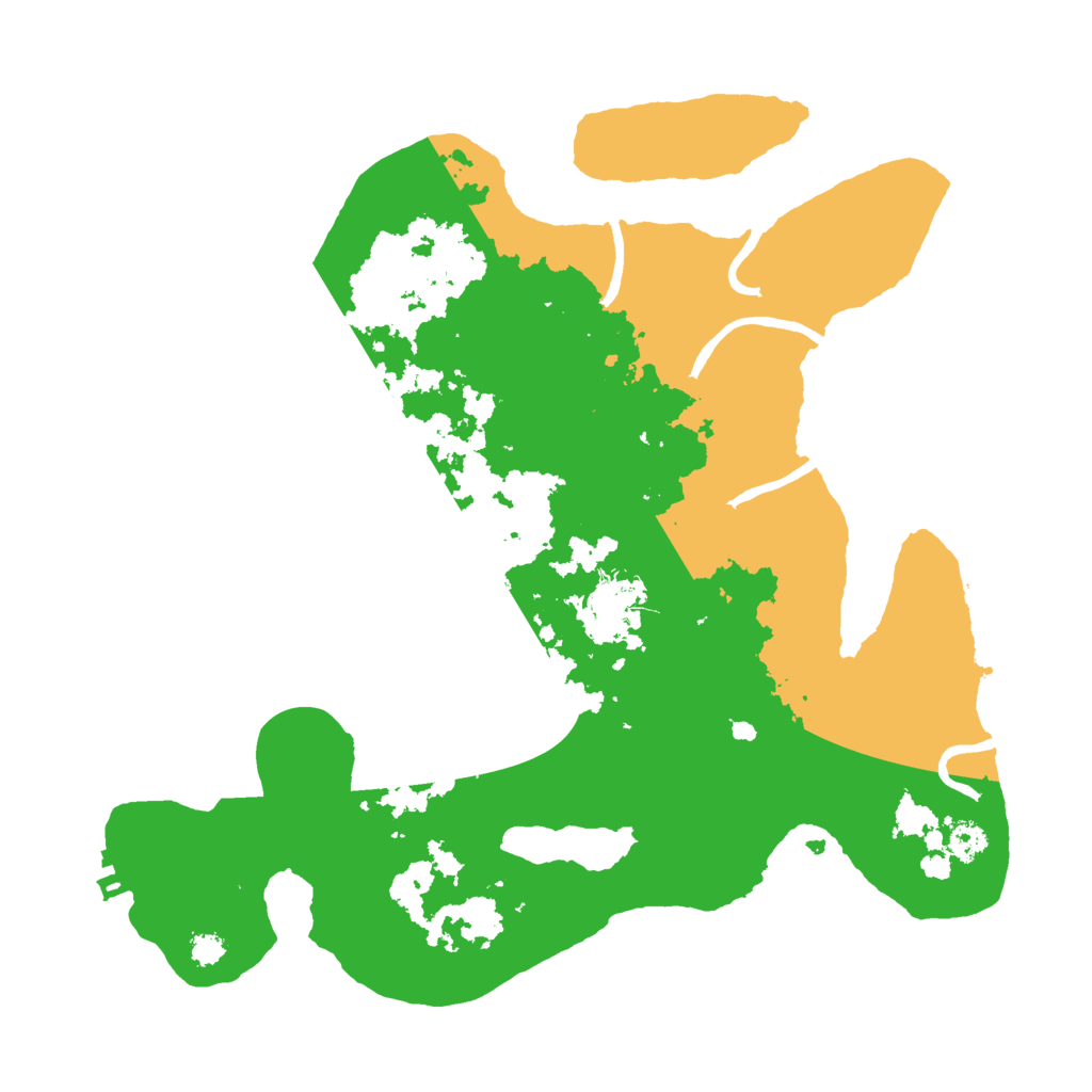 Biome Rust Map: Procedural Map, Size: 3000, Seed: 26048