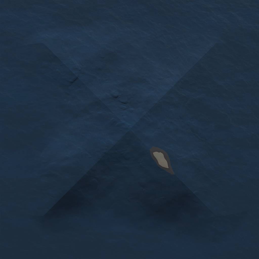 Rust Map: Procedural Map, Size: 1000, Seed: 1847870804, 3 Monuments