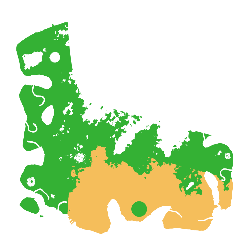 Biome Rust Map: Procedural Map, Size: 4250, Seed: 289036433