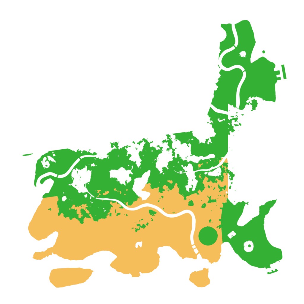 Biome Rust Map: Procedural Map, Size: 4250, Seed: 204818358