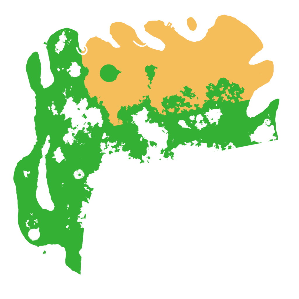 Biome Rust Map: Procedural Map, Size: 4500, Seed: 1541286129
