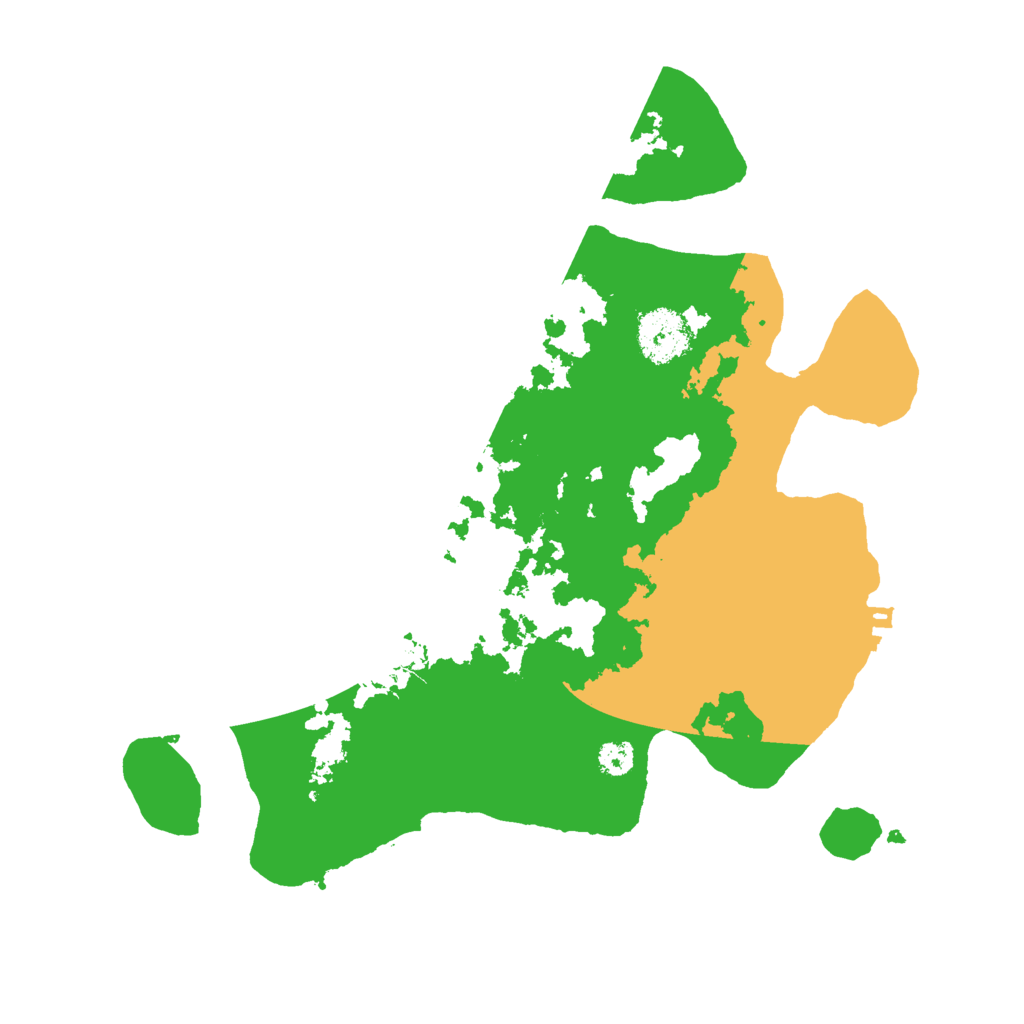 Biome Rust Map: Procedural Map, Size: 3000, Seed: 2107120191