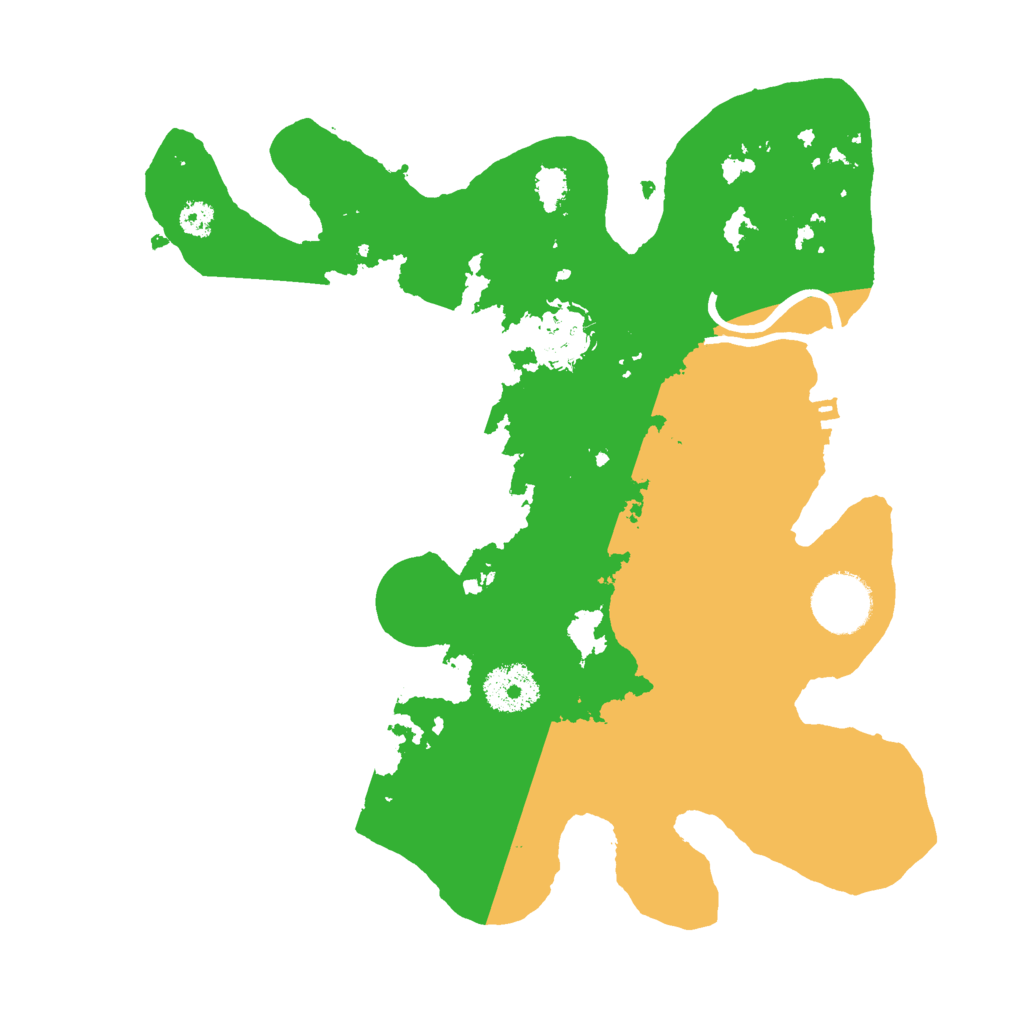 Biome Rust Map: Procedural Map, Size: 3000, Seed: 1620454793