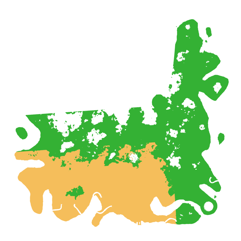 Biome Rust Map: Procedural Map, Size: 4500, Seed: 230112