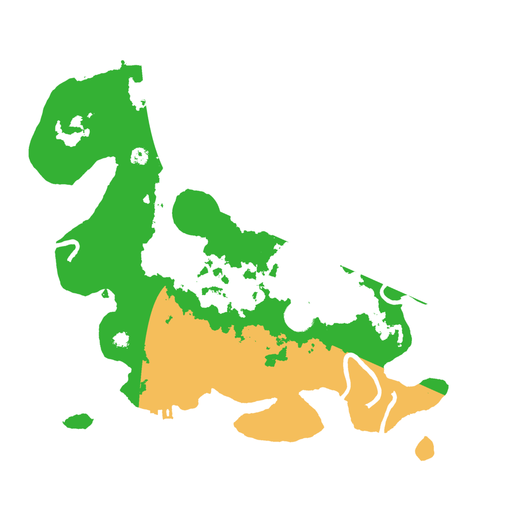 Biome Rust Map: Procedural Map, Size: 3000, Seed: 822