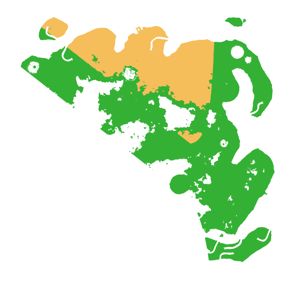 Biome Rust Map: Procedural Map, Size: 4000, Seed: 675410236
